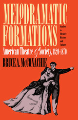 front cover of Melodramatic Formations