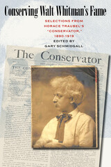 front cover of Conserving Walt Whitman's Fame