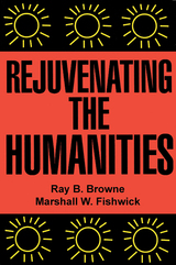 front cover of Rejuvenating the Humanities