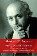 front cover of Above All, We Are Jews