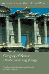 front cover of Gregory of Nyssa