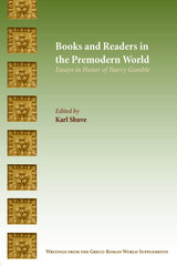 front cover of Books and Readers in the Premodern World