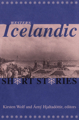 front cover of Western Icelandic Short Stories