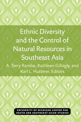 front cover of Ethnic Diversity and the Control of Natural Resources in Southeast Asia