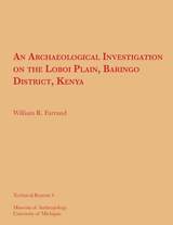 front cover of An Archaeological Investigation on the Loboi Plain, Baringo District, Kenya