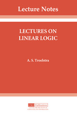 front cover of Lectures on Linear Logic