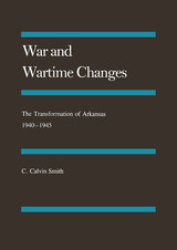 front cover of War and Wartime Changes
