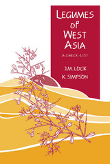 front cover of Legumes of West Asia