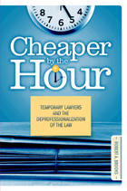 front cover of Cheaper by the Hour
