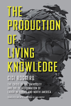 front cover of The Production of Living Knowledge