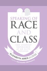 front cover of Speaking of Race and Class