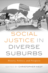 front cover of Social Justice in Diverse Suburbs