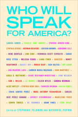 front cover of Who Will Speak for America?