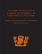 front cover of The Chora of Metaponto 6