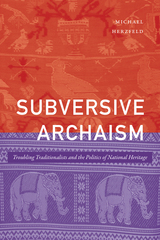 front cover of Subversive Archaism