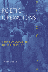 front cover of Poetic Operations