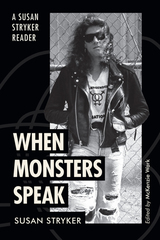 front cover of When Monsters Speak