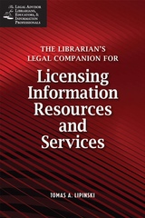 Librarian's Legal Companion for Licensing Information Resources