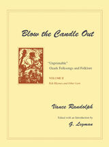 front cover of Blow the Candle Out