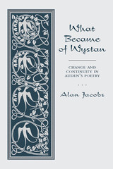 front cover of What Became of Wystan?