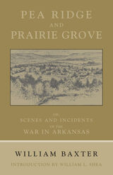 front cover of Pea Ridge and Prairie Grove
