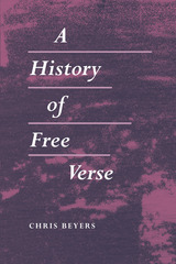 front cover of A History of Free Verse