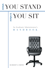 front cover of Where You Stand Is Where You Sit