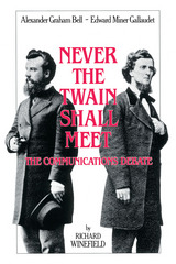 front cover of Never the Twain Shall Meet