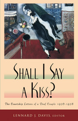 front cover of Shall I Say A Kiss?