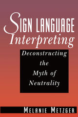 front cover of Sign Language Interpreting