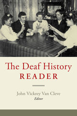 front cover of The Deaf History Reader