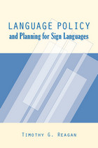 front cover of Language Policy and Planning for Sign Languages