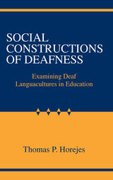 front cover of Social Constructions of Deafness