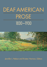 front cover of Deaf American Prose, 1830-1930