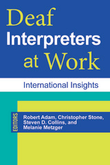 front cover of Deaf Interpreters at Work