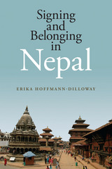 front cover of Signing and Belonging in Nepal