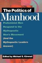 front cover of The Politics of Manhood