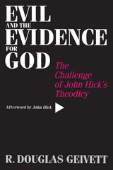 front cover of Evil & the Evidence For God