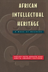 front cover of African Intellectual Heritage