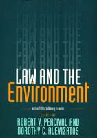 front cover of Law and the Environment