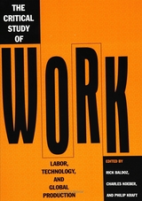 front cover of Critical Study Of Work