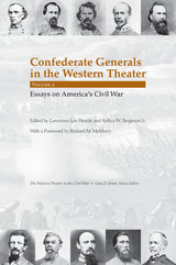 front cover of Confederate Generals in the Western Theater, Vol. 2