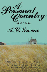 front cover of A Personal Country