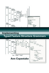 front cover of Implementing Typed Feature Structure Grammars