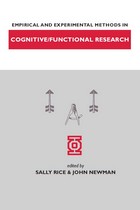 front cover of Empirical and Experimental Methods in Cognitive/Functional Research