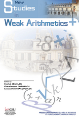 front cover of Studies in Weak Arithmetics, Volume 2