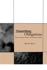 front cover of Unsettling Obligations