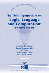 front cover of The Tbilisi Symposium on Logic, Language and Computation