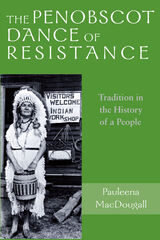 front cover of The Penobscot Dance of Resistance