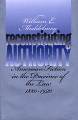 front cover of Reconstituting Authority